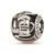 Enameled Germany Theme Charm Bead in Sterling Silver