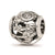 Enameled Switzerland Theme Charm Bead in Sterling Silver