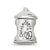 Octoberfest Beer Stein Charm Bead in Sterling Silver