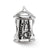 Octoberfest Beer Stein Charm Bead in Sterling Silver