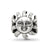 Sun With A Face Charm Bead in Sterling Silver