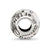 Crystals From Swarovski Live Laugh Love Charm Bead in Sterling Silver