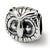 Sterling Silver Owl Head Bead Charm hide-image