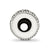 Antiqued Bali Gripper Charm Bead in Sterling Silver
