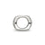 Fish Charm Bead in Sterling Silver