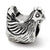 Sterling Silver Chicken Bead Charm hide-image