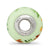 Hand Painted Marigold October Fenton Glass Charm Bead in Sterling Silver