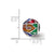 City Impressions Mexico Moasic Enamel Charm Bead in Sterling Silver