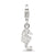 Seahorse Charm in Sterling Silver