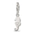Seahorse Charm in Sterling Silver