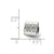 Grad 2019 Trilogy Charm Bead in Sterling Silver