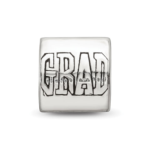 Grad 2020 Trilogy Charm Bead in Sterling Silver