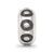 Antiqued Circle Pattern Charm Bead in Sterling Silver