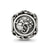 Zodiac Aquarius Charm Bead in Sterling Silver