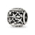 Zodiac Aquarius Charm Bead in Sterling Silver