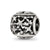 Zodiac Gemini Charm Bead in Sterling Silver