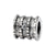 CZ Charm Bead in Sterling Silver