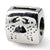 Sterling Silver Cancer Zodiac Antiqued Bead Charm hide-image