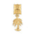 Gold Plated Palm Tree Dangle Bead Charm hide-image