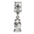 Sterling Silver Tank Top Dangle Bead Charm hide-image