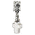 Cross Ash Charm Dangle Bead in Sterling Silver