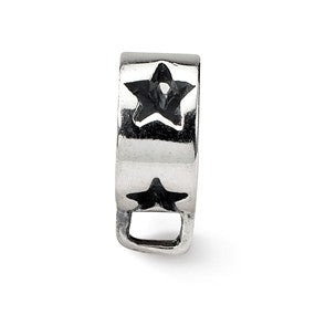 Sterling Silver Star w/Loop for Click-on Bead Charm hide-image