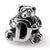 Sterling Silver Kids Letter D Bead Charm hide-image