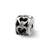 Kids Heart Clip Charm Bead in Sterling Silver