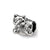 Kids Kitten Charm Bead in Sterling Silver