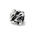 Kids High Heels Charm Bead in Sterling Silver