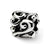 Sterling Silver Kids Waves Bead Charm hide-image