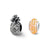 Lucky Pineapple Boxed Charm Bead Set in Sterling Silver
