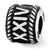 Sterling Silver Rope Edge w/Infinity Personalized Bead Charm hide-image