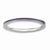 Sterling Silver Purple Enameled 1.5mm Ring