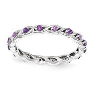 Sterling Silver Amethyst Ring