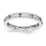 Sterling Silver Amethyst Ring