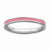 Sterling Silver Pink Enameled 2.25mm Ring