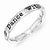 Sterling Silver Lyric Dance with Me Ring