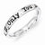 Sterling Silver Lyric Only You Ring