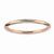 Sterling Silver Pink-plated Polished Ring
