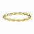 18k Gold Plated Sterling Silver Rice Bead Ring