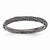 Sterling Silver Polished Ruthenium Plated Ring