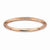 Sterling Silver Pink-plated Step-down Ring