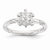 Sterling Silver Diamond Turtle Ring