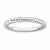Sterling Silver Rhodium Twisted Ring