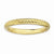 Sterling Silver Gold-plated Cable Ring