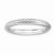 Sterling Silver Rhodium Cable Ring