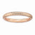 Sterling Silver Pink-plated Cable Ring