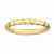 Sterling Silver Gold-plated Hammered Ring