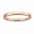Sterling Silver Pink-plated Polished Ring